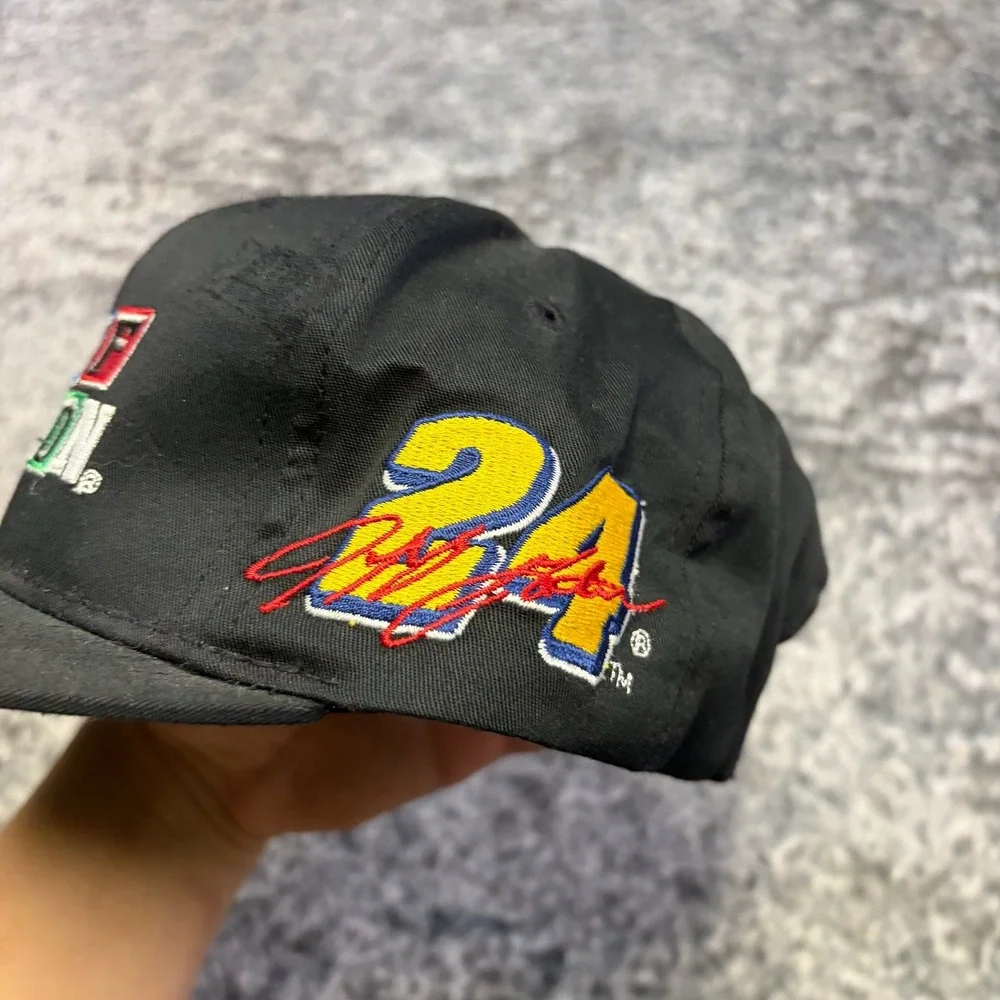 VTG Jeff Gordon Hat Snap Back Dupont Racing Competitors View NASCAR 90s